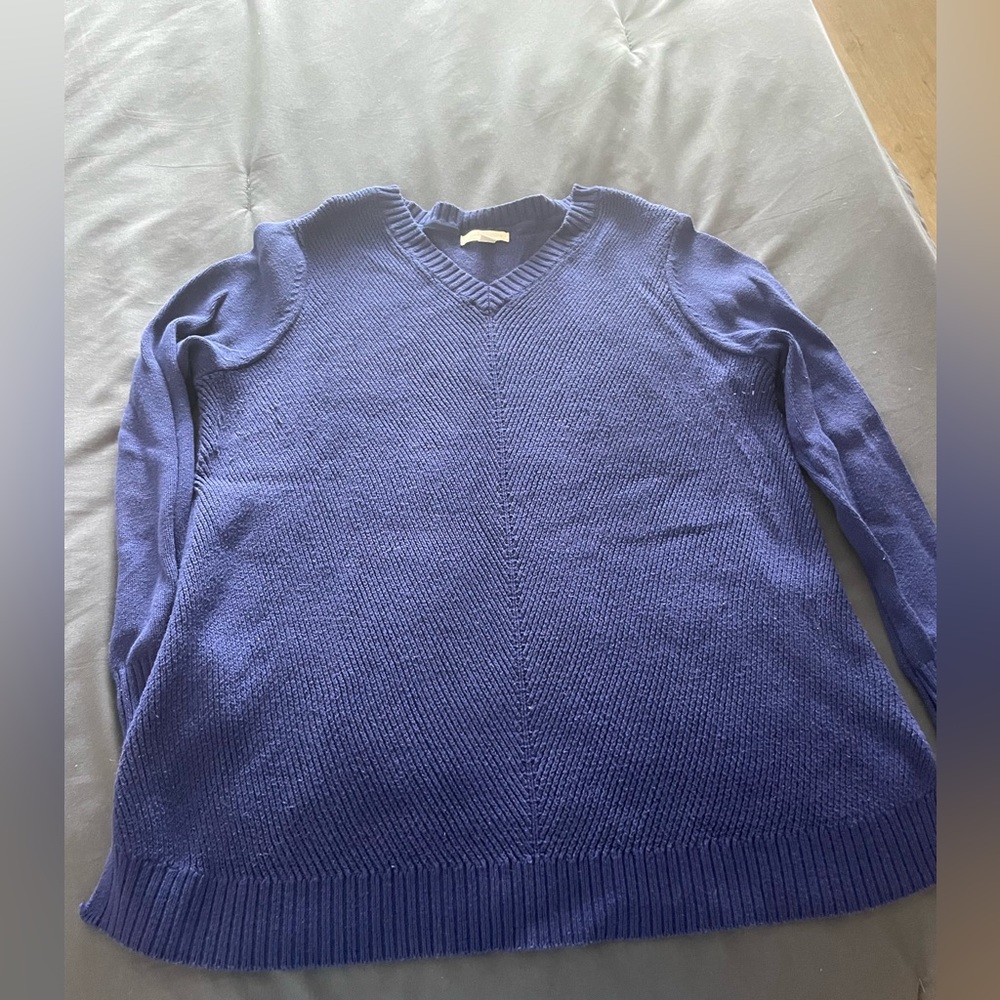 Blue sweater
